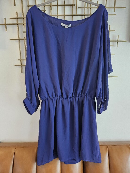 Naked Zebra Dresses & Skirts - L-Naked Zebra- Royal Blue Mini Dress NWT